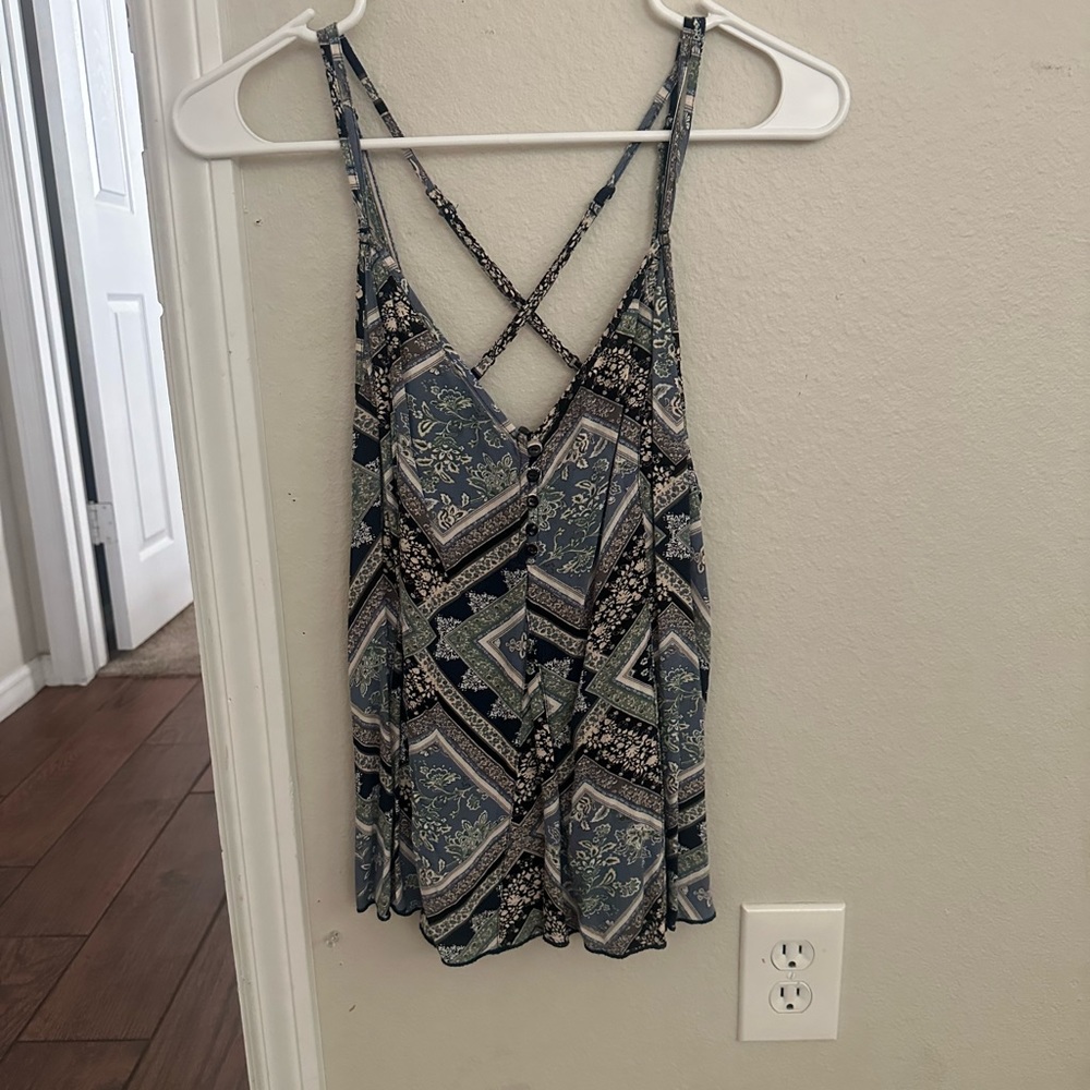 Multi colored tank top